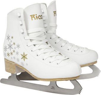 Коньки Ricos Eclat PW-215-2 (р.40, белый)