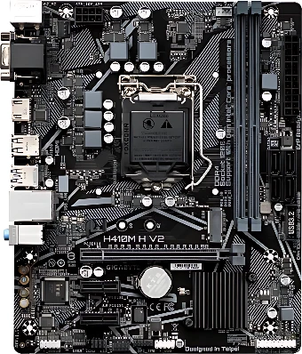 Материнская плата Gigabyte H410M H V2 (rev. 1.7)