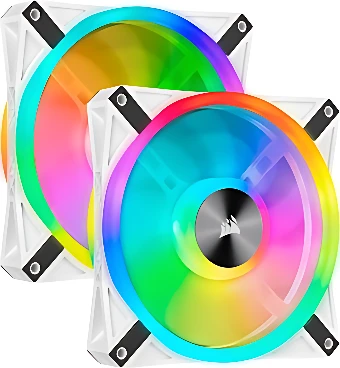 Набор вентиляторов Corsair iCUE QL140 RGB White Dual Pack CO-9050106-WW