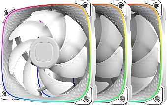 Набор вентиляторов Geometric Future Squama 2503 ARGB Triple Pack (белый)