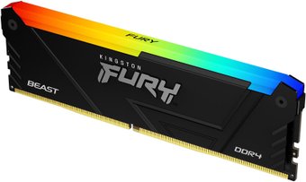 Оперативная память Kingston FURY Beast RGB 8ГБ DDR4 2666 МГц KF426C16BB2A/8