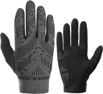 Перчатки RockBros S255-1 L (черный/серый)