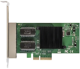 Сетевой адаптер ExeGate EXE-I350-T4V2 EX292508RUS