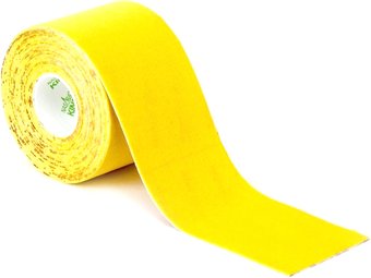 Тейп Nasara Kinesiology Tape NR81735 (желтый)