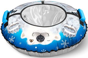 Тюбинг Nika ТБ3К-85/БМ (белый медведь)