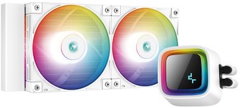 Жидкостное охлаждение для процессора DeepCool LS520 WH R-LS520-WHAMNT-G-1