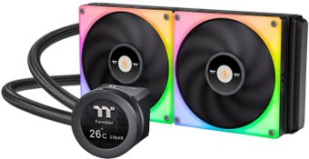 Жидкостное охлаждение для процессора Thermaltake Toughliquid Ultra 280 RGB CL-W371-PL14SW-A