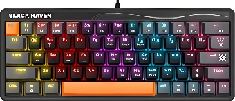 Клавиатура Defender Black Raven GK-417 45414