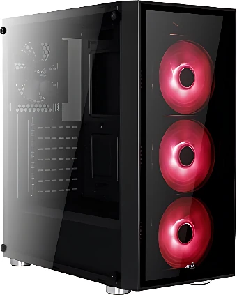 Корпус AeroCool Quartz Red