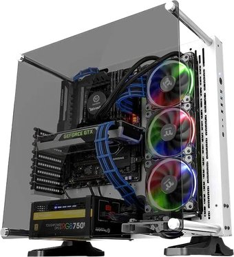 Корпус Thermaltake Core P3 Tempered Glass Snow Edition CA-1G4-00M6WN-05