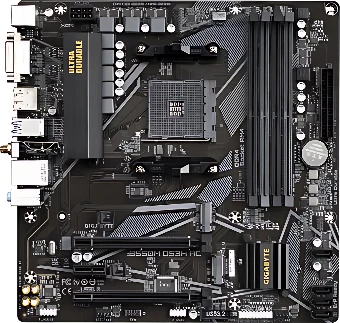 Материнская плата Gigabyte B550M DS3H AC (rev. 1.5/1.6)