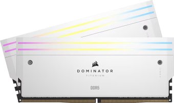 Оперативная память Corsair Dominator Titanium RGB 2x16ГБ DDR5 6400 МГц CMP32GX5M2B6400C32W