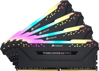 Оперативная память Corsair Vengeance RGB PRO 4x8ГБ DDR4 3200 МГц CMW32GX4M4C3200C16