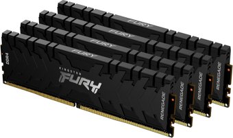 Оперативная память Kingston FURY Renegade 4x16GB DDR4 PC4-25600 KF432C16RB1K4/64