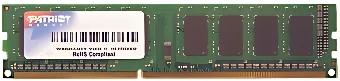 Оперативная память Patriot 4GB DDR3 PC3-12800 (PSD34G16002)