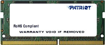 Оперативная память Patriot Signature Line 4GB DDR3 SODIMM PC3-12800