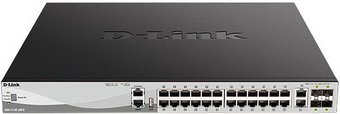 Управляемый коммутатор 3-го уровня D-Link DGS-3130-30PS/B2A