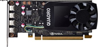 Видеокарта PNY Nvidia Quadro P1000 DVI 4GB GDDR5 VCQP1000DVIV2BLK-1