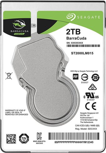 Жесткий диск Seagate Barracuda 2TB