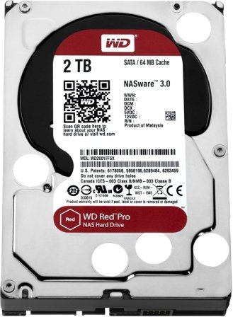 Жесткий диск WD Red Pro 2TB