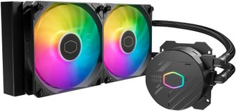 Жидкостное охлаждение для процессора Cooler Master MasterLiquid ML240L Core ARGB MLW-D24M-A18PZ-R1