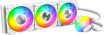 Жидкостное охлаждение для процессора Montech HyperFlow ARGB 360 (белый)