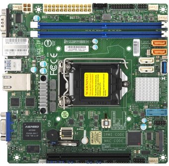 Материнская плата Supermicro MBD-X11SCL-IF-B