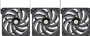Набор вентиляторов Thermaltake Toughfan EX14 Pro 3-Fan Pack CL-F172-PL14BL-A