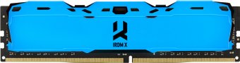 Оперативная память GOODRAM IRDM X 8GB DDR4 PC4-25600 IR-XB3200D464L16SA/8G