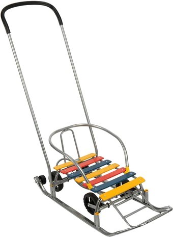 Санки Galaxy Мишутка 1 Универсал (черный/красный)