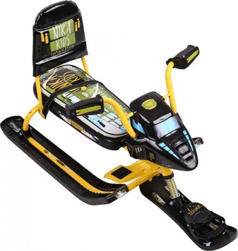 Снегокат Nika Snowpatrol СНД2 (розовый/белый каркас)