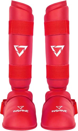 Защита голени и стопы Insane Ferrum IN22-SG200 (XL, синий)