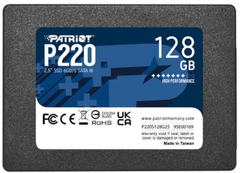 SSD Patriot P220 128GB P220S128G25