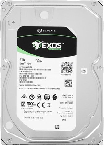 Жесткий диск Seagate Exos 7E10 2TB ST2000NM017B