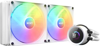 Жидкостное охлаждение для процессора NZXT Kraken 280 RGB RL-KR280-W1