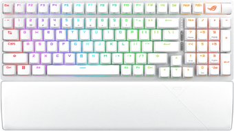 Клавиатура ASUS ROG Strix Scope II 96 Wireless Moonlight White
