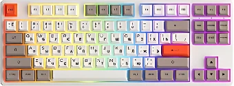 Клавиатура Akko 5087S White