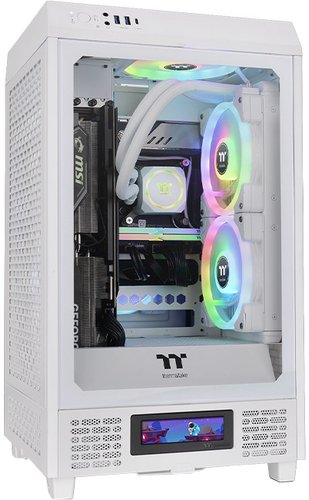 Корпус Thermaltake The Tower 200 Snow CA-1X9-00S6WN-00