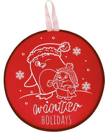 Ледянка Mega Toys МТ12317 46.5 см (красный)