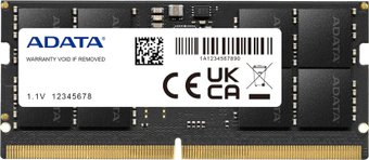 Оперативная память ADATA 16ГБ DDR5 SODIMM 4800 МГц AD5S480016G-S