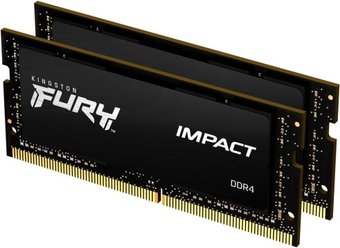 Оперативная память Kingston FURY Impact 2x16GB DDR4 SODIMM PC4-21300 KF426S15IB1K2/32
