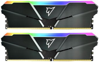 Оперативная память Netac Shadow RGB 2x8ГБ DDR4 2666МГц NTSRD4P26DP-16E