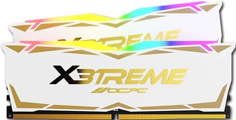 Оперативная память OCPC X3 RGB White Label 2x8ГБ DDR4 3600 МГц MMX3A2K16GD436C18WL