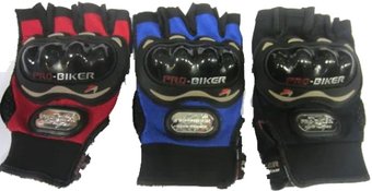 Перчатки Zez MC-04 без пальцев (XL, в ассортименте)