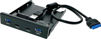 Планка портов на переднюю панель Espada EFL5001