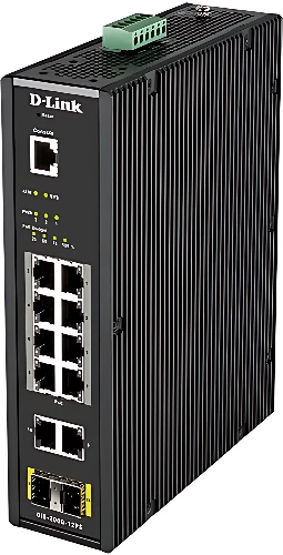 Управляемый коммутатор 2-го уровня D-Link DIS-200G-12PS/A2A