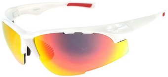 Велоочки 2K S-18007-B (белый/черно-красный)