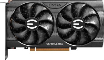 Видеокарта EVGA GeForce RTX 3050 XC Black Gaming 8GB GDDR6 08G-P5-3551-KR