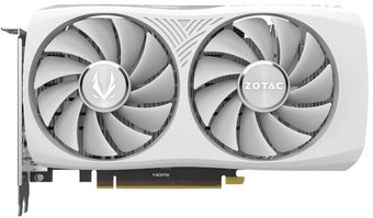 Видеокарта ZOTAC GeForce RTX 4060 8GB Twin Edge OC White Edition ZT-D40600Q-10M