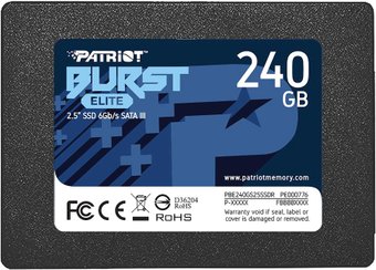 SSD Patriot Burst Elite 240Gb PBE240GS25SSDR